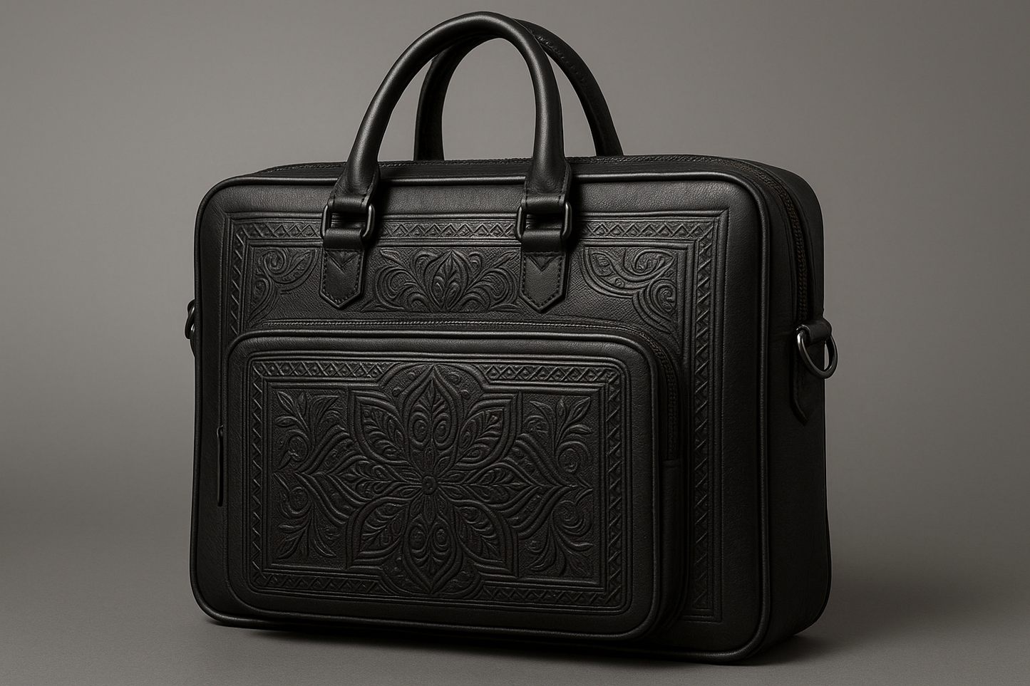 Moroccan Leather Laptop Bag