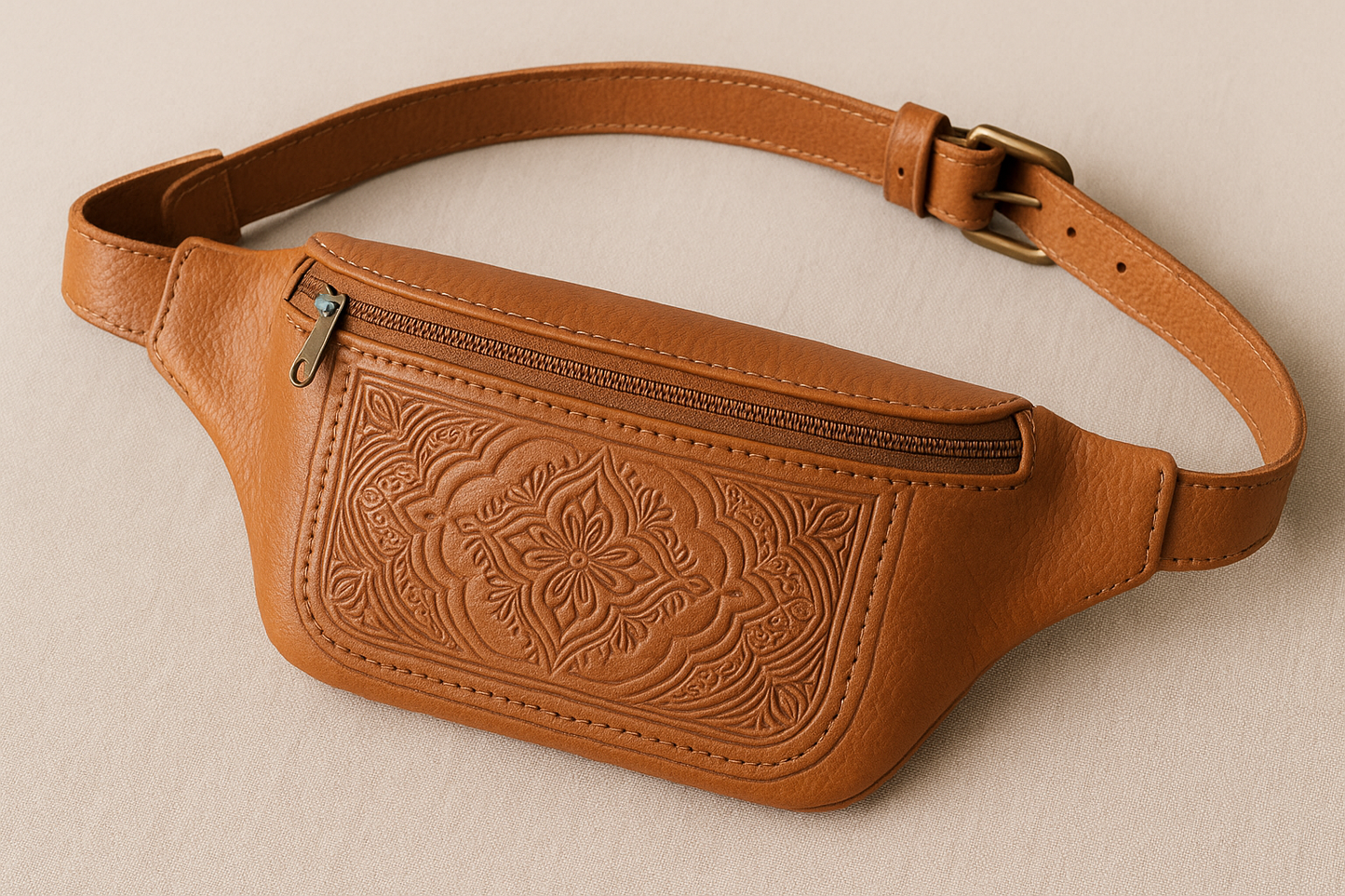 Moroccan Leather Fanny Pack