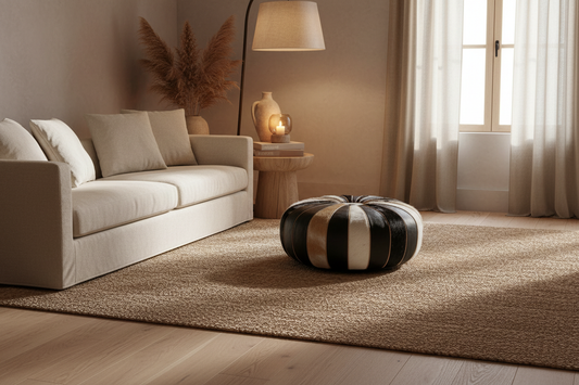 Moroccan Pouf Lifestyle