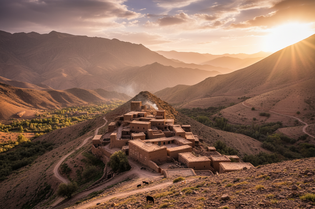 The Atlas Mountains and Their Rug Weaving Tradition