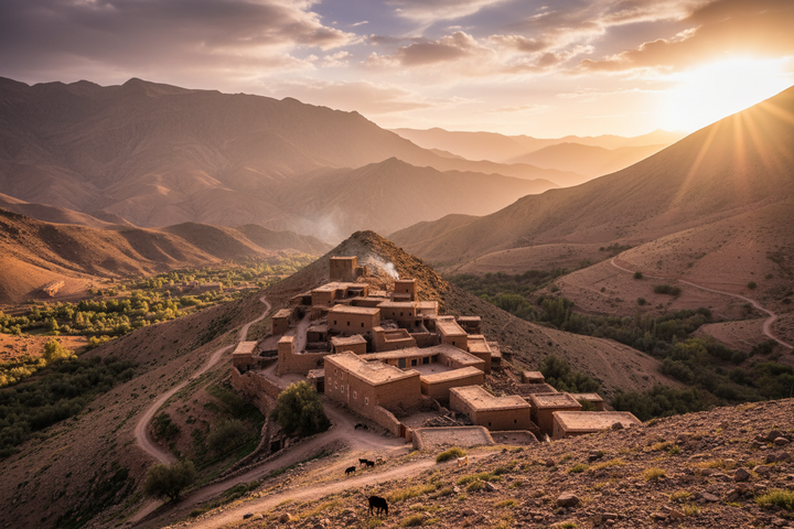 The Atlas Mountains and Their Rug Weaving Tradition