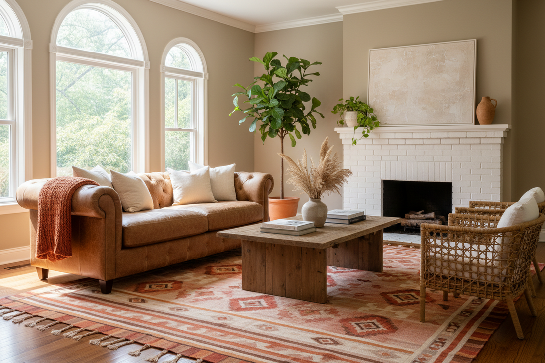 What Colours Go With a Brown Sofa? (The Rug Answer)