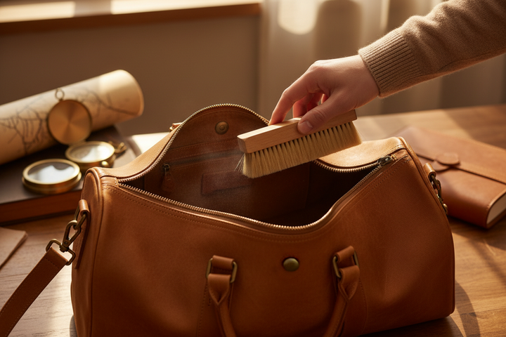 How to Clean the Inside of a Leather Bag