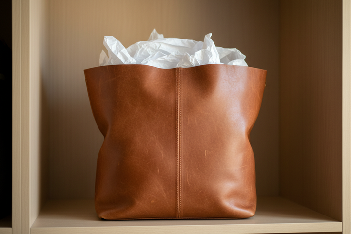 How to Store a Leather Bag When Not in Use