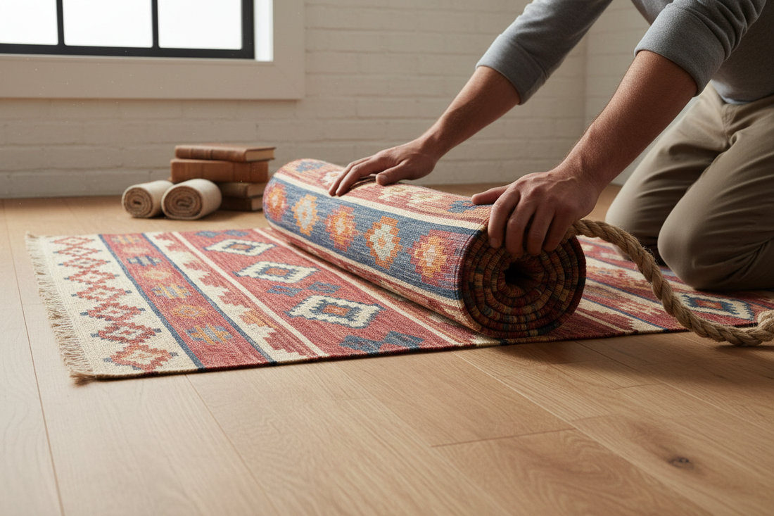 How to Fold and Store a Kilim Rug Without Damaging It