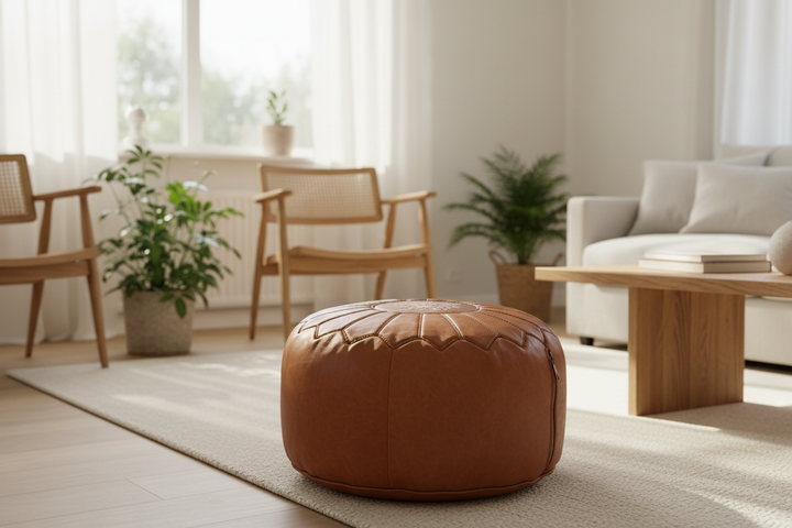 Why Does My Leather Pouf Smell? And What to Do About It