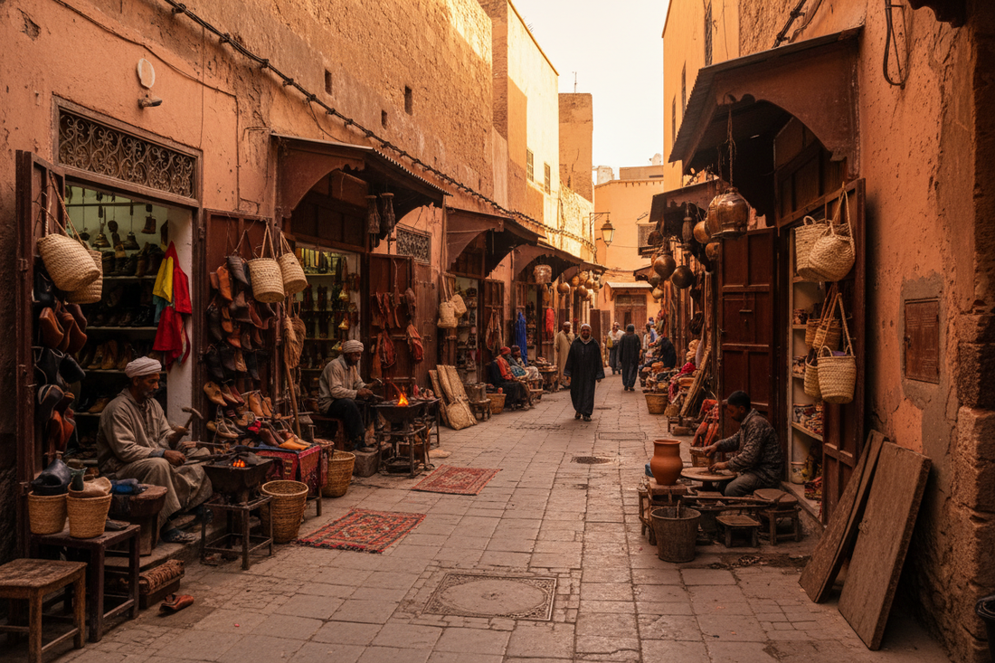 The Medina of Marrakech: A Living Museum of Craft