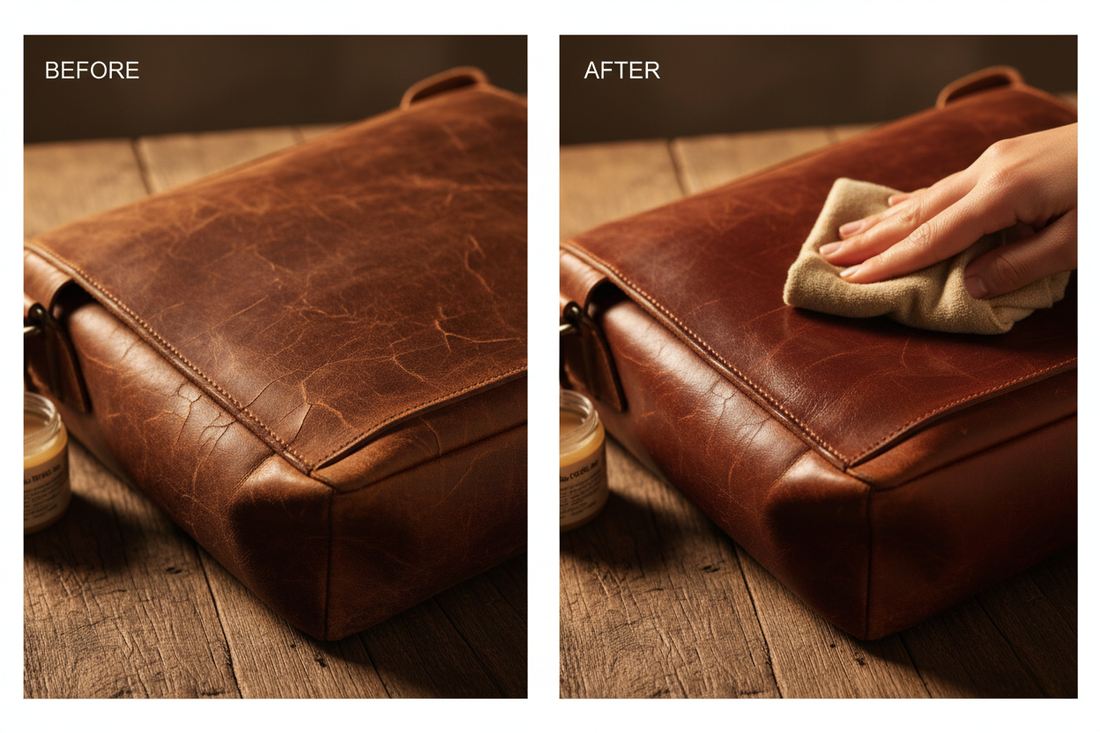 How to Restore an Old Leather Bag to Like-New Condition