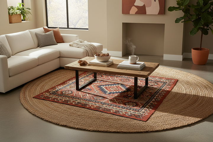 How to Layer Rugs Like an Interior Designer