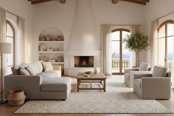 How to Choose a Rug Size for Your Living Room (With a Simple Formula)