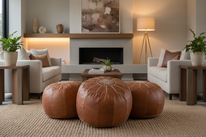 Pouf as Extra Seating: How Many Do You Actually Need?