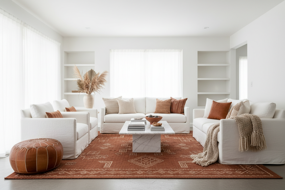 How to Warm Up a White Room Without Repainting