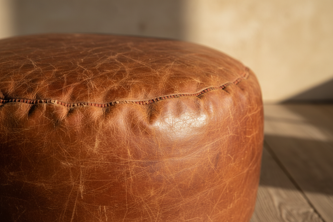 How Long Does a Leather Pouf Last? (Honest Answer)