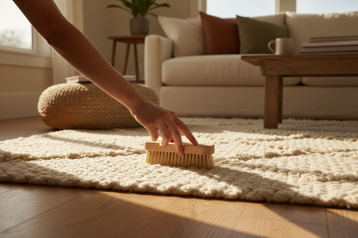 How to Clean a Wool Rug Without Ruining It