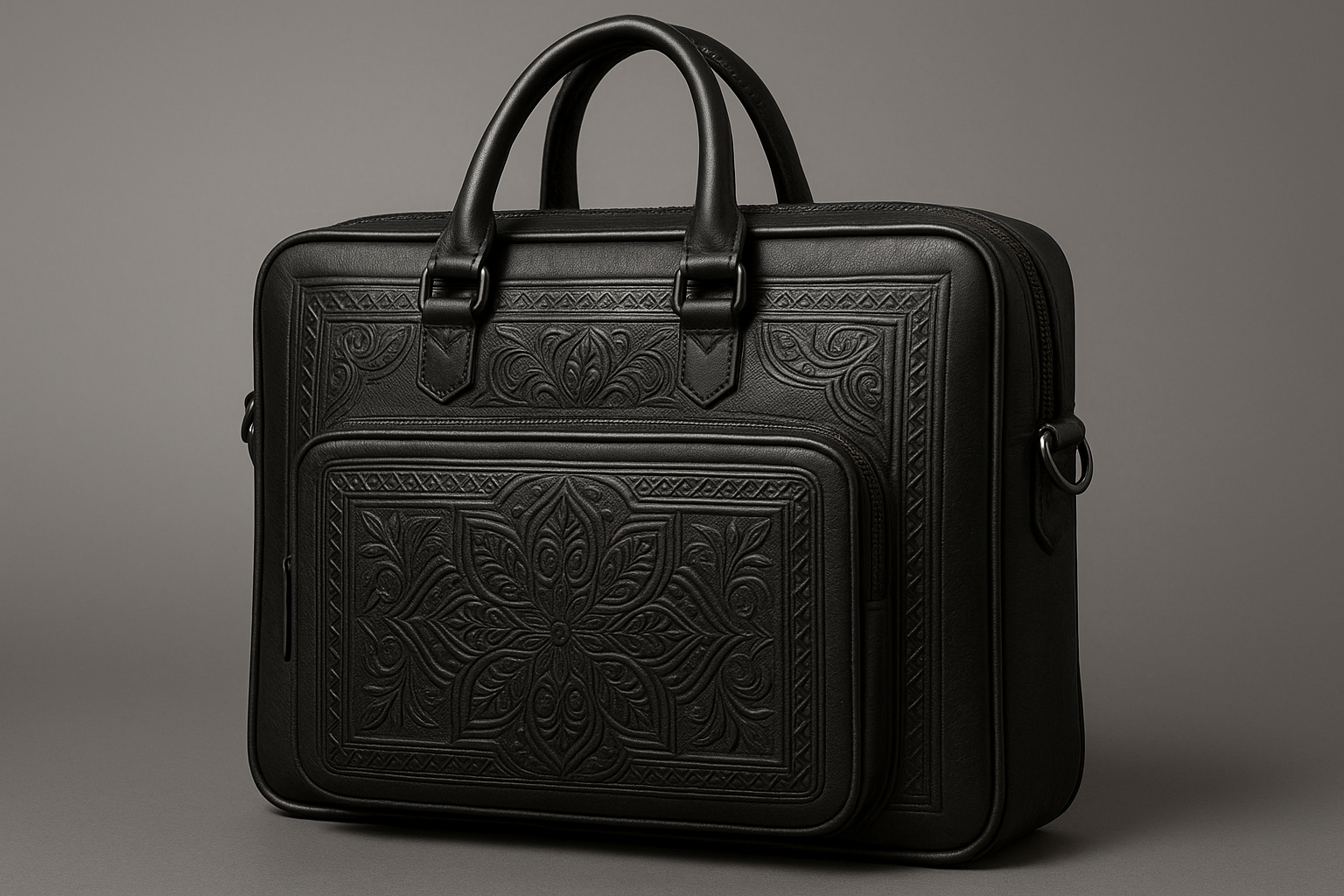 Moroccan Leather Laptop Bag