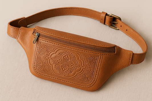 Moroccan Leather Fanny Pack