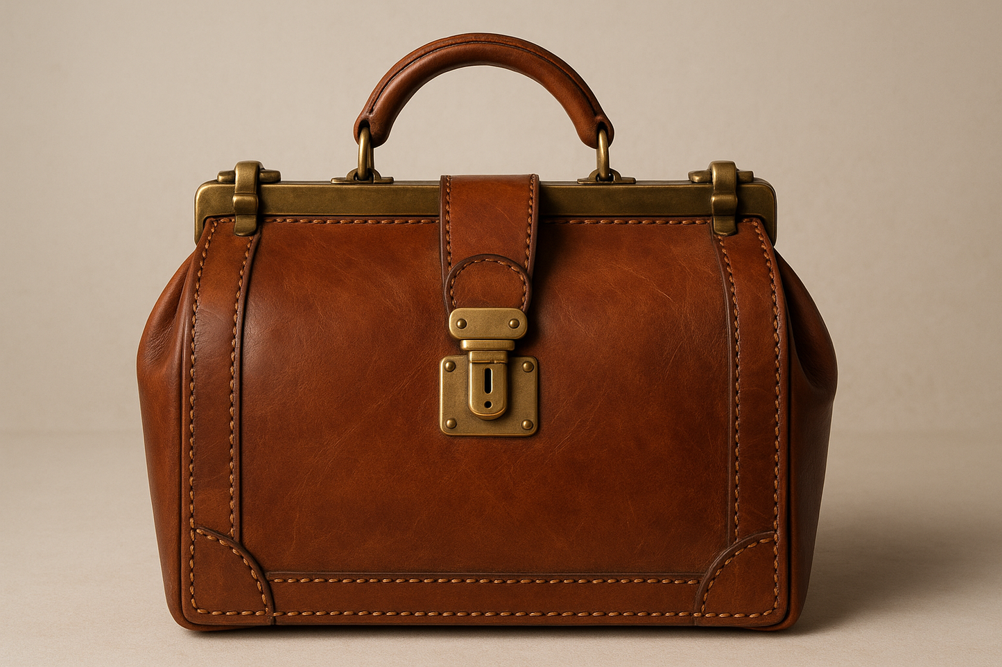 Moroccan Leather Doctor Bag