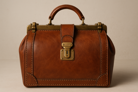 Moroccan Leather Doctor Bag