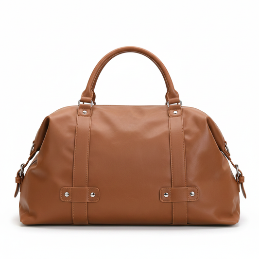 Leather Duffle Bag – Front