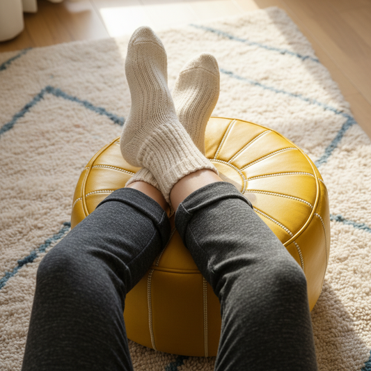 Legs on Pouf
