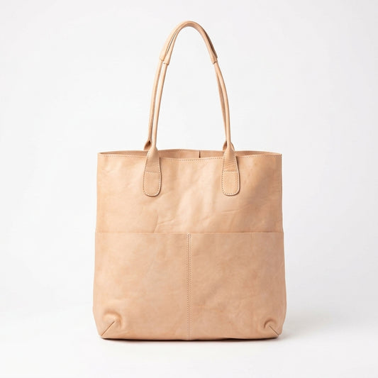 Soft Tote Bag – Blush Genuine Leather
