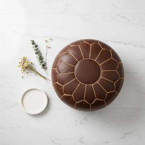 Pouf flat lay