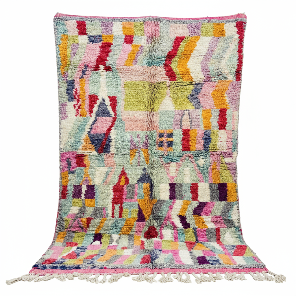 Rug on white background