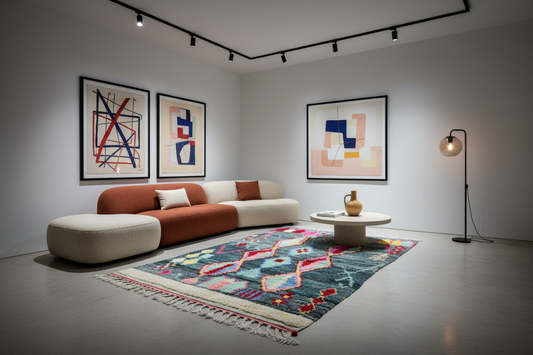 Scene 1 — Sculptural Sofa