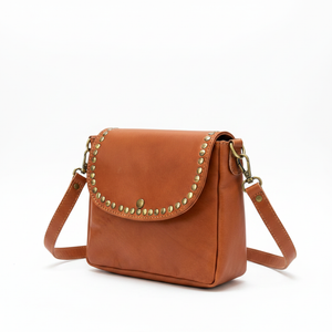 Structured Studded Bag – 3/4 Angle