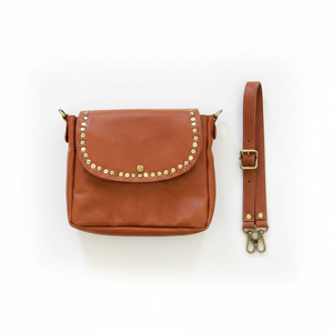 Structured Studded Bag – Flat Lay