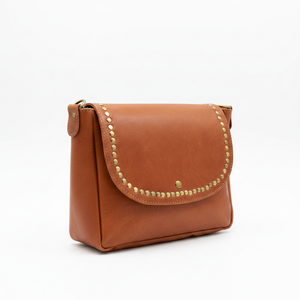 Wide Studded Bag – 3/4 Angle