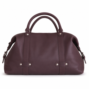 Moroccan Leather Duffle Bag – Handcrafted in Marrakech