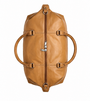 Moroccan Leather Duffle Bag – Handcrafted in Marrakech